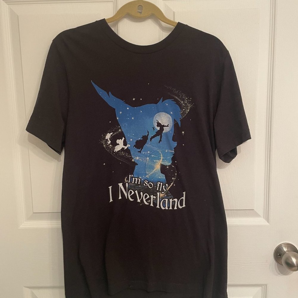 2/$10 I'm so Fly I Neverland Shirt  Peter Pan Tinkerbell Disney World Disneyland